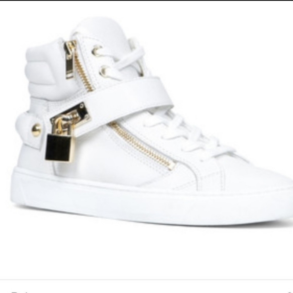 Aldo high top sneakers with locket
